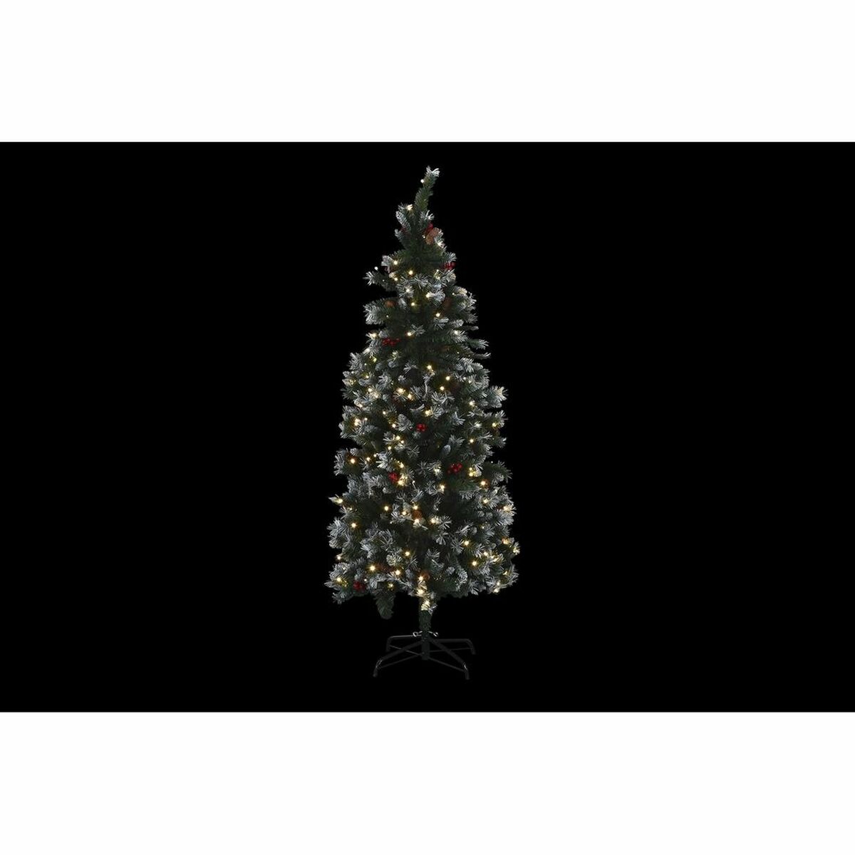 Julgran DKD Home Decor Grön Metall Polyetylen 80 x 80 x 183 cm 1 x 1 x 180 cm - 2