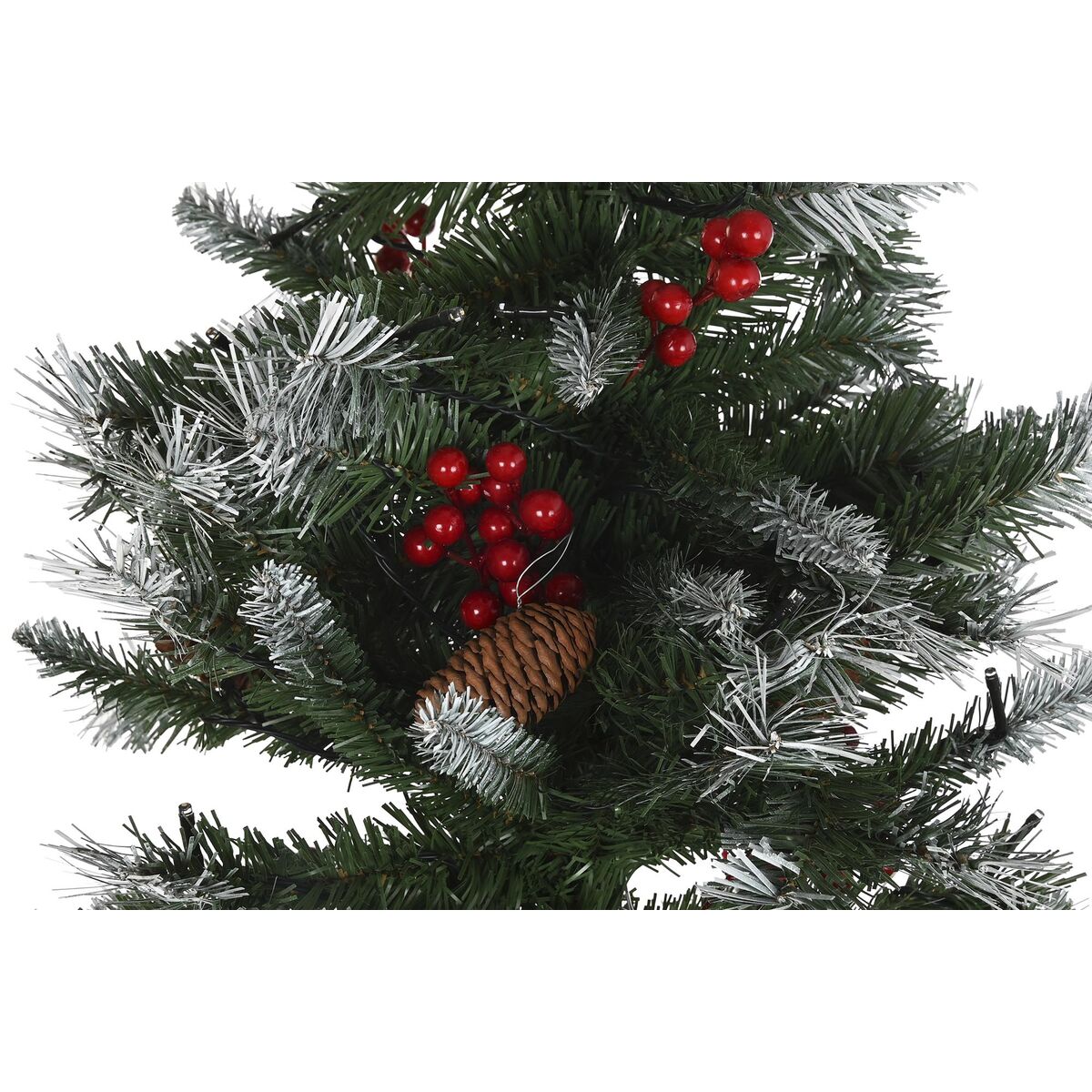 Julgran DKD Home Decor Grön Metall Polyetylen 80 x 80 x 183 cm 1 x 1 x 180 cm - 3
