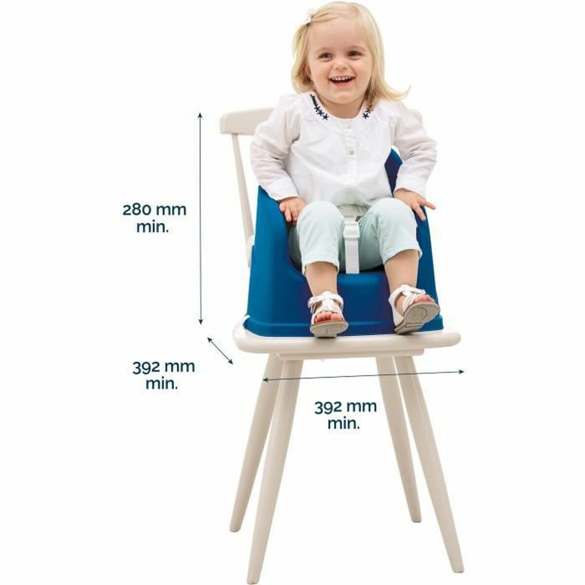 Barnstol ThermoBaby YOUPLA Blå - 2