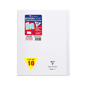 Portföljmapp Clairefontaine 981420SC Vit (Renoverade D)