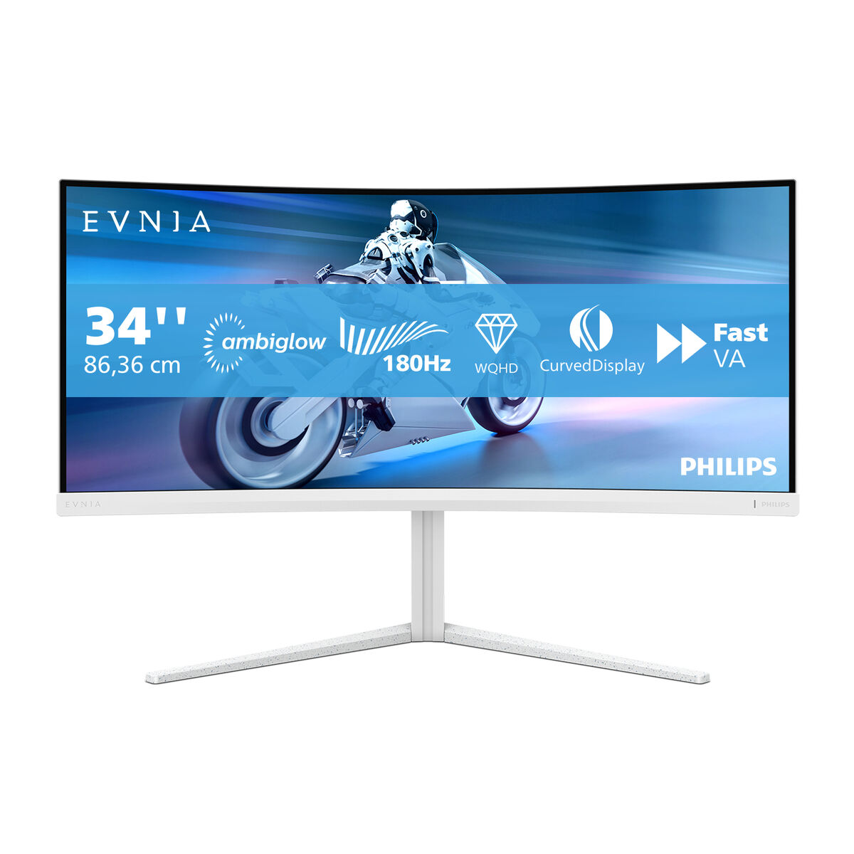 Monitor Philips 34M2C5501A/00 34" Wide Quad HD - 4
