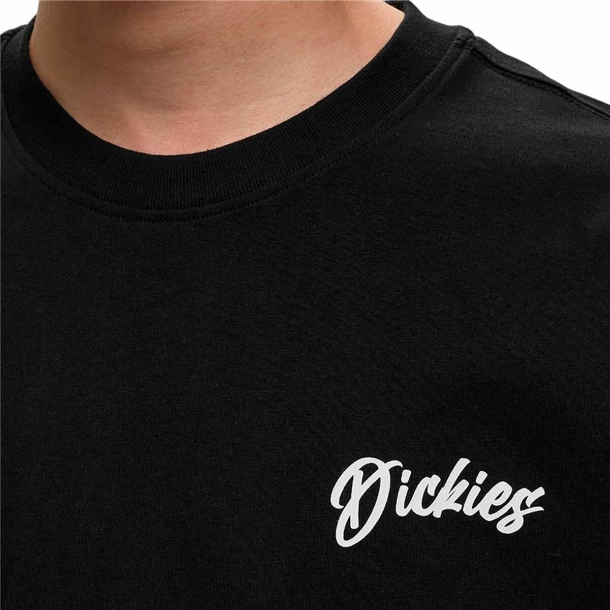 T-shirt med kortärm Herr Dickies Dighton Svart - 2