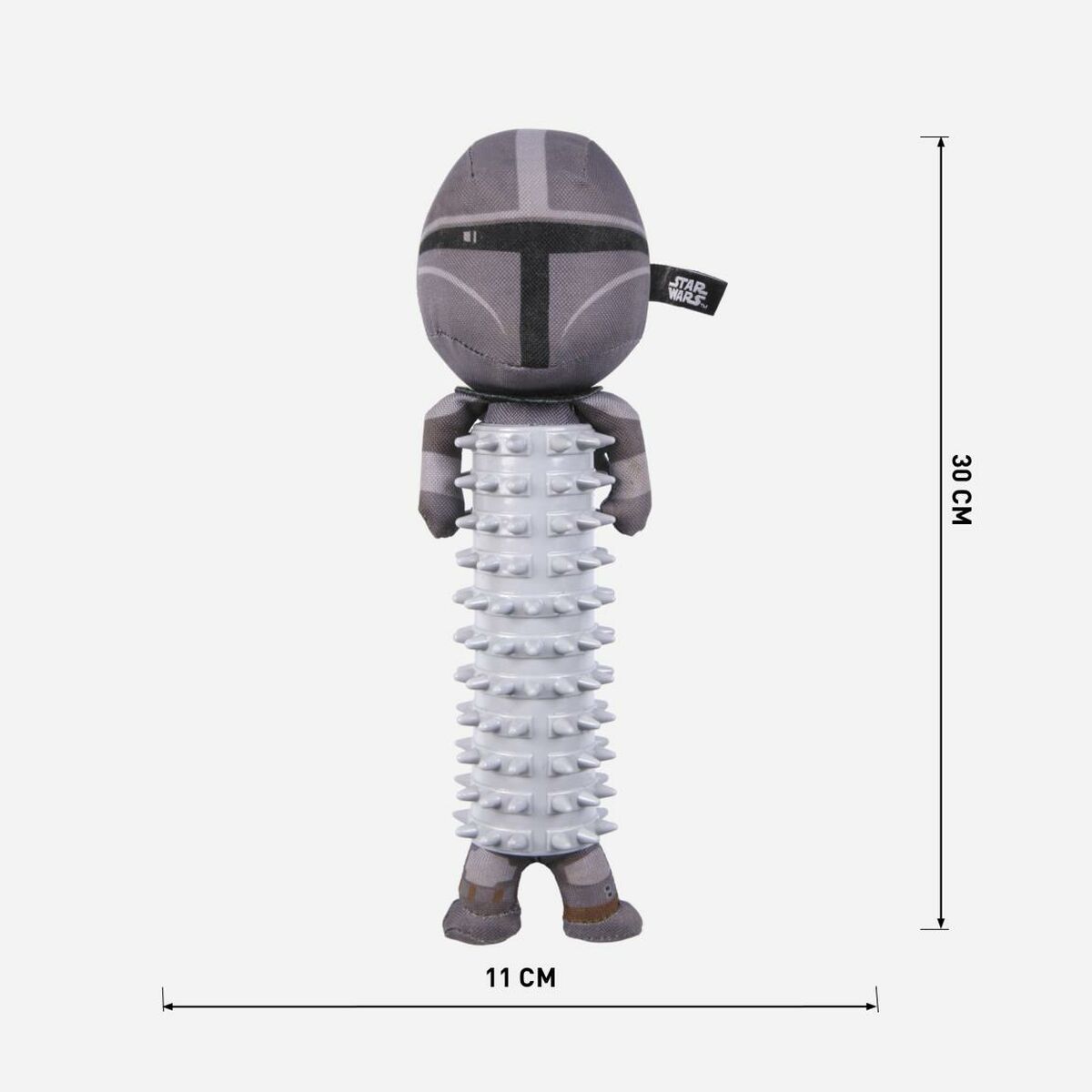 Hundleksak The Mandalorian   Grå (9 x 28 x 9 cm) - 3
