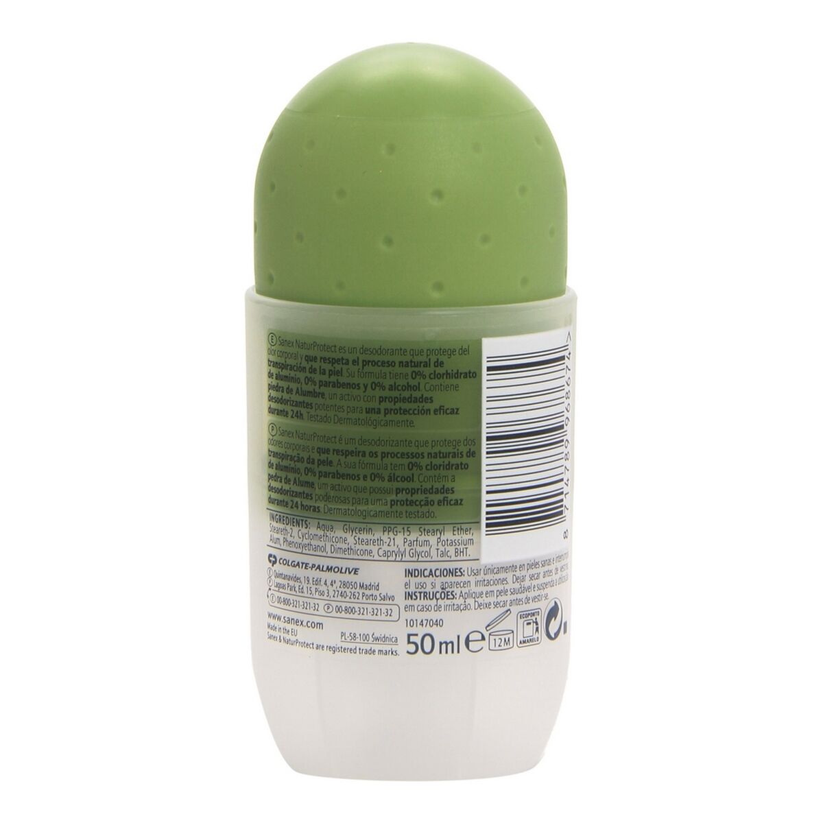 Roll-on deodorant Sanex Natur Protect (50 ml) - 4