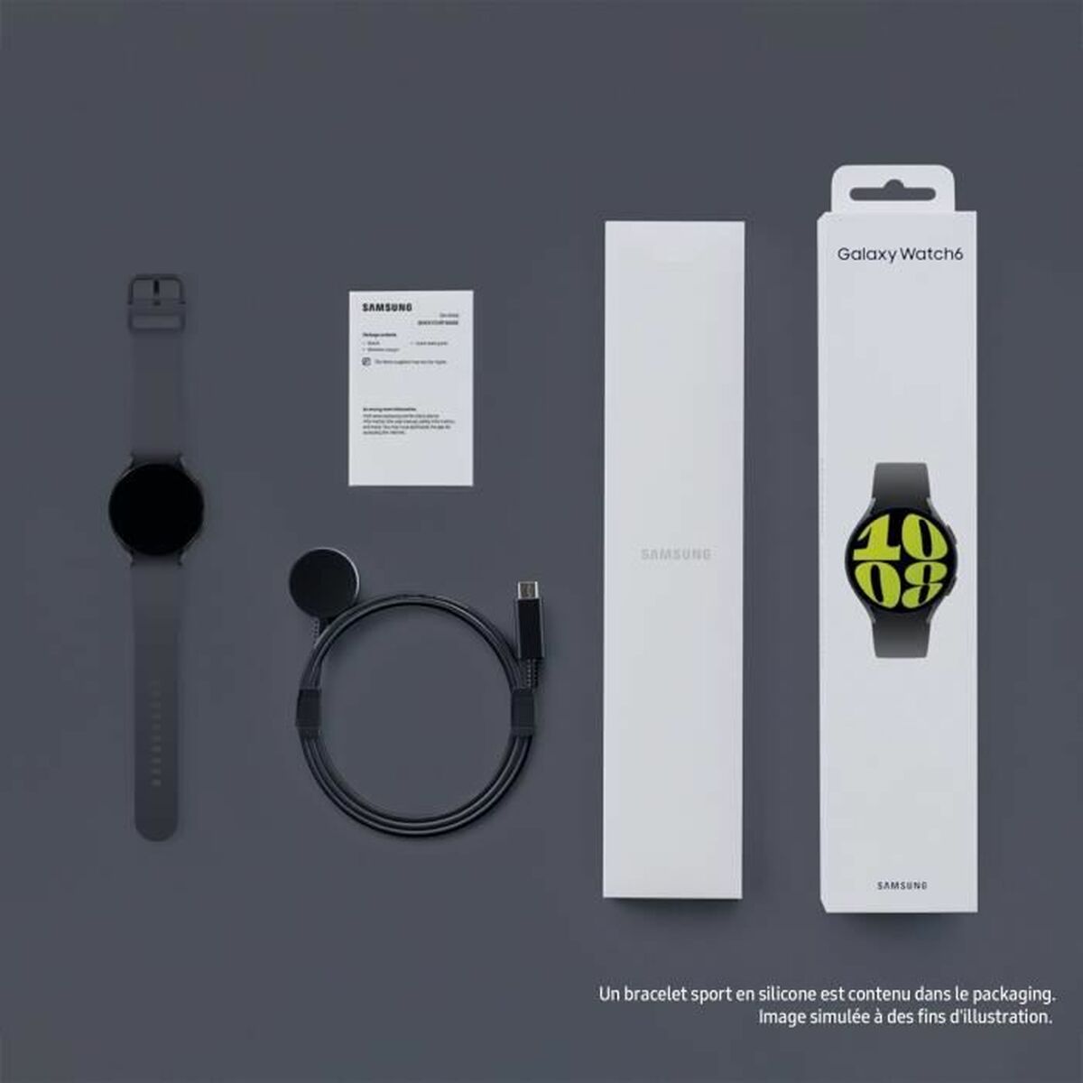 Smartklocka Samsung 8806095075525 Svart Grafit 44 mm - 6