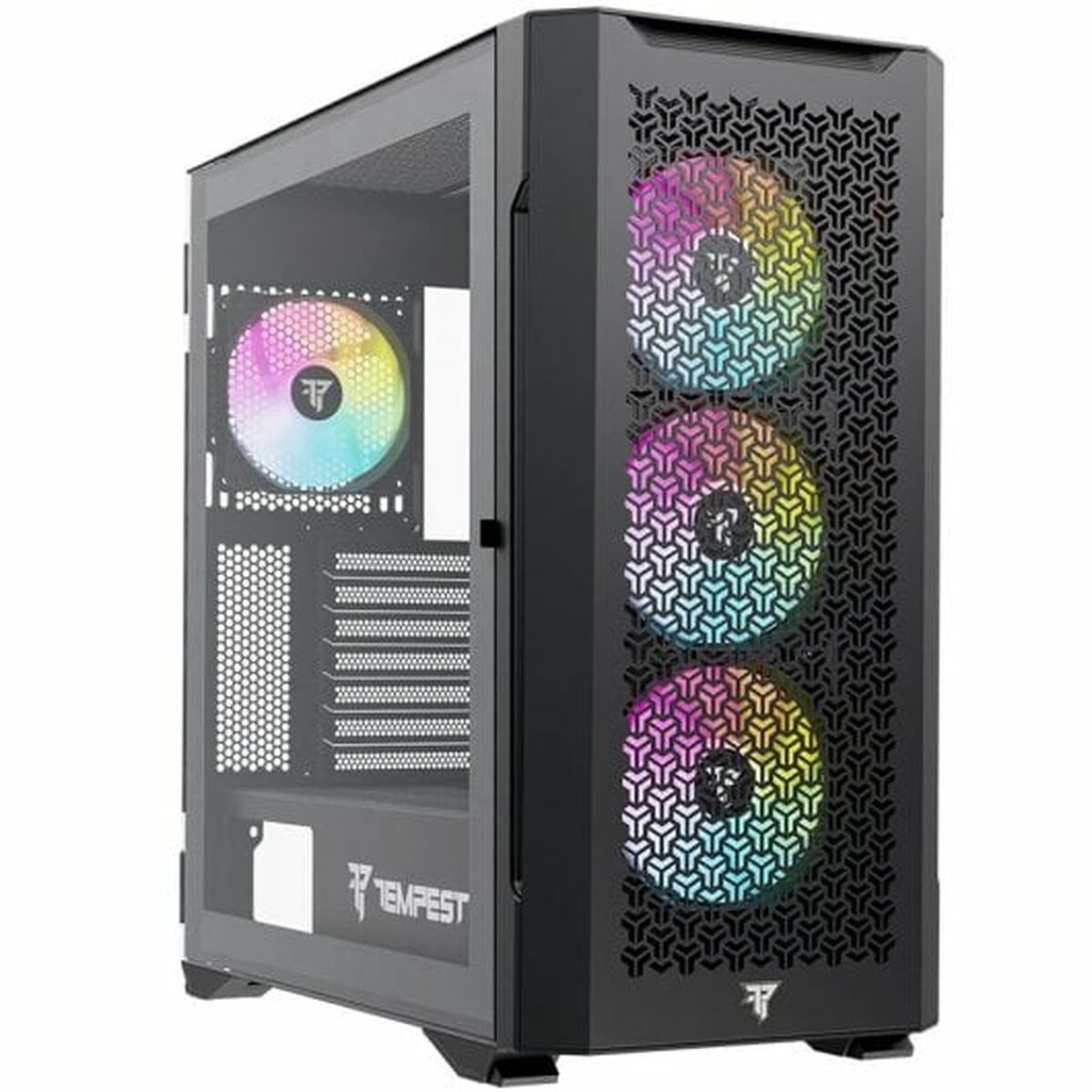 ATX Semitorn Tempest Bastion  Svart