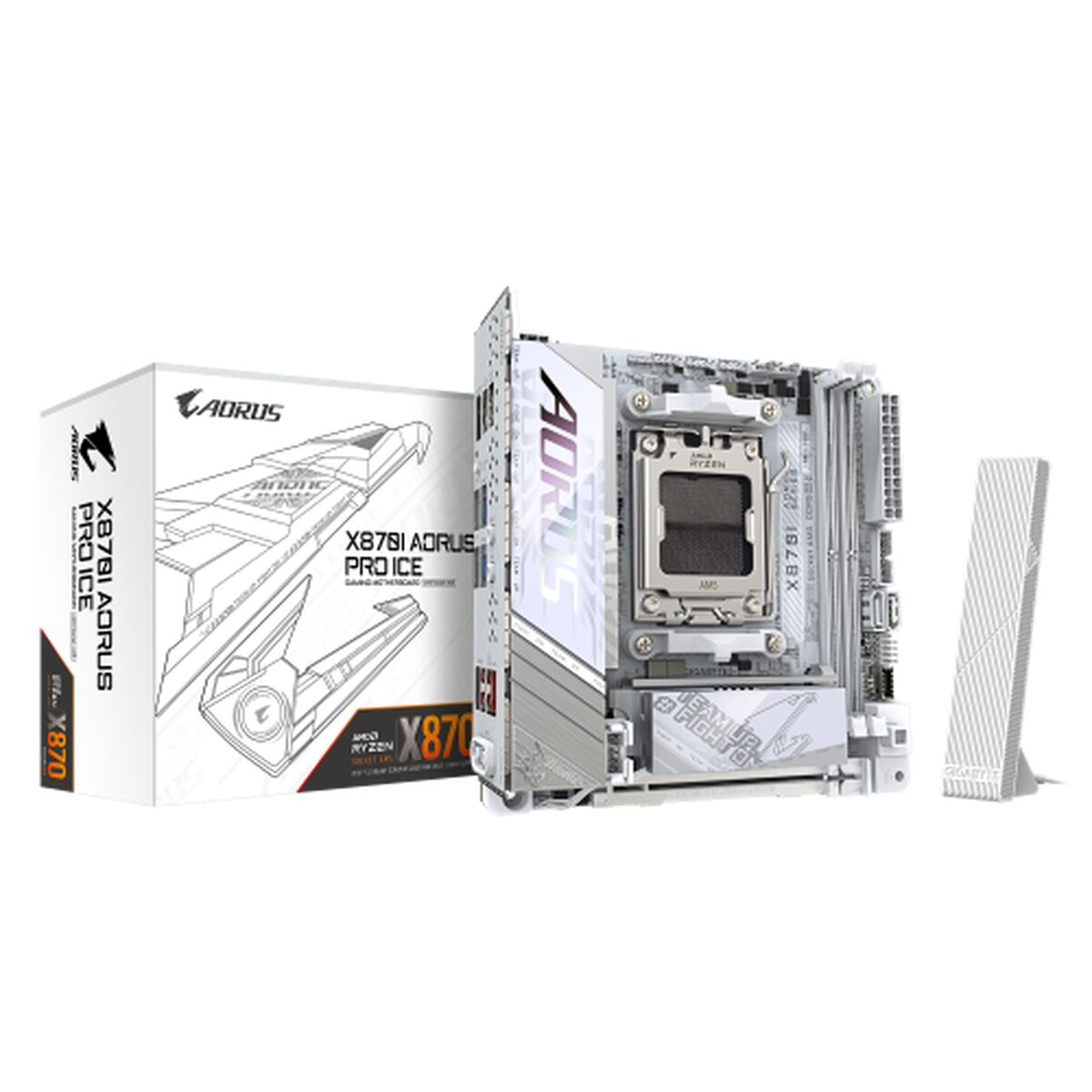 Moderkort Gigabyte X870I AORUS PRO ICE AMD AMD AM5