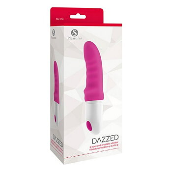 Vibrator S Pleasures Vit/Rosa