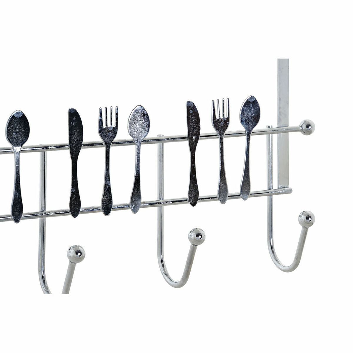 Dörrhängare DKD Home Decor Silvrig Metall Plast 34 x 17 x 9 cm - 8