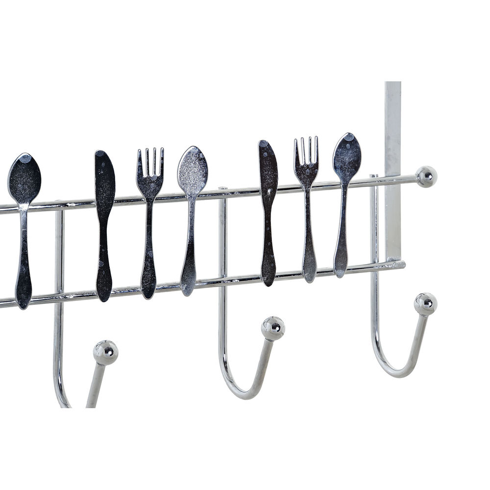 Dörrhängare DKD Home Decor Silvrig Metall Plast 34 x 17 x 9 cm - 2