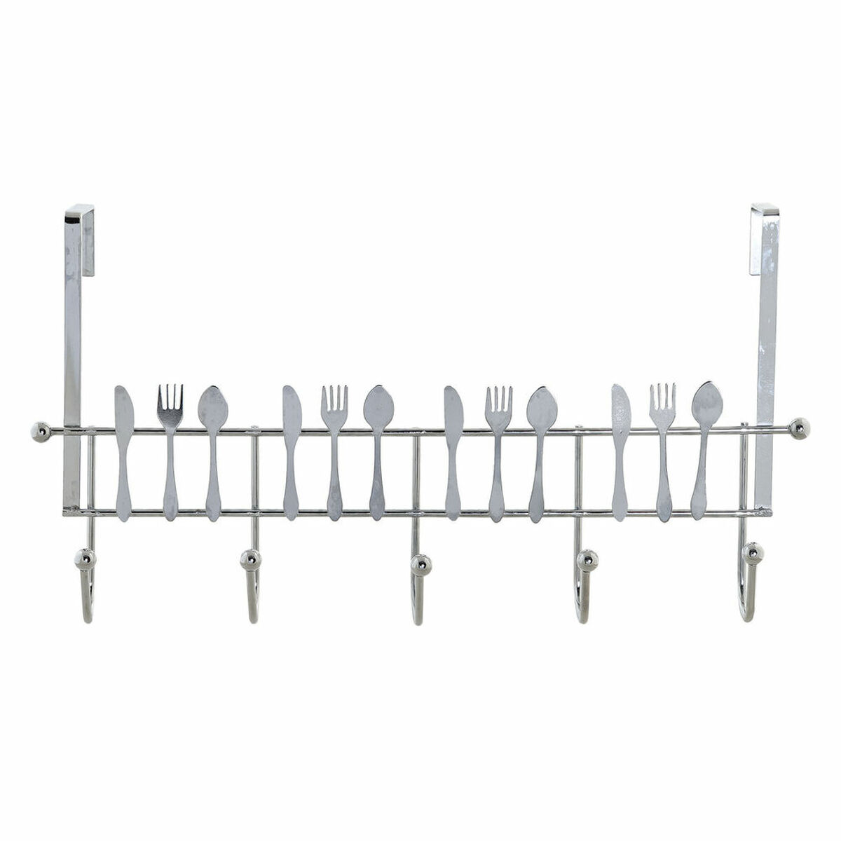 Dörrhängare DKD Home Decor Silvrig Metall Plast 34 x 17 x 9 cm - 10