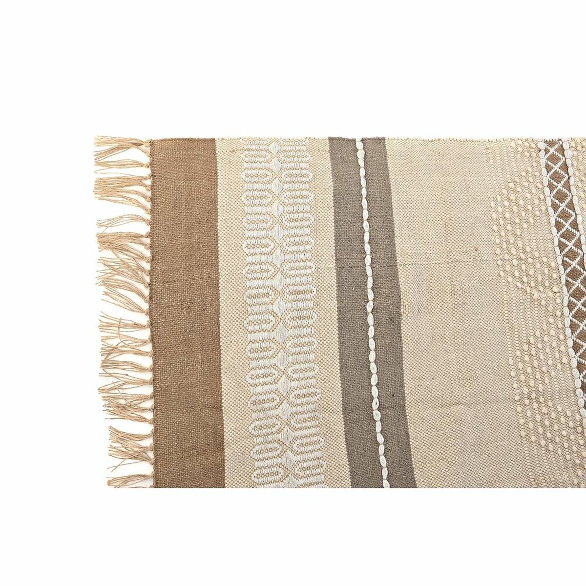 Matta DKD Home Decor Brun Polyester Bomull (117 x 198 x 0,7 cm) - 6