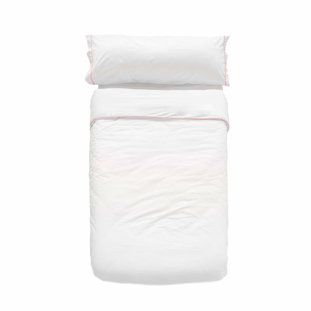Täckslagsset HappyFriday Basic Kids Rosa Säng 80 2 Delar
