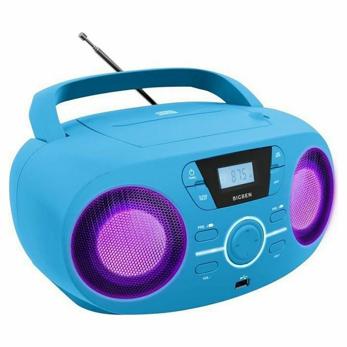 CD-radio Bigben CD61BLUSB Blå - 2