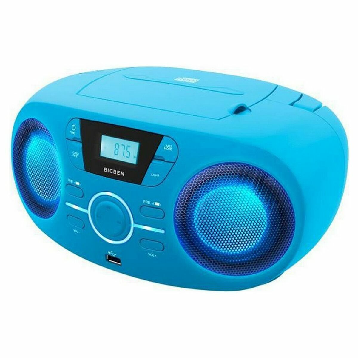 CD-radio Bigben CD61BLUSB Blå - 3
