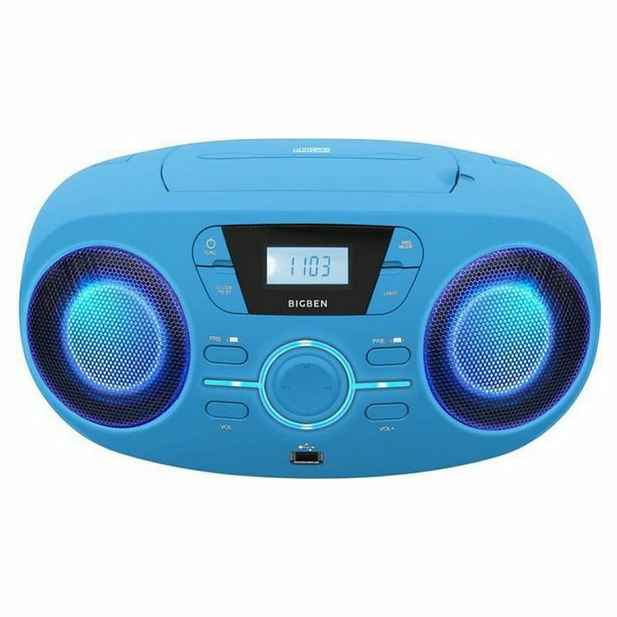 CD-radio Bigben CD61BLUSB Blå