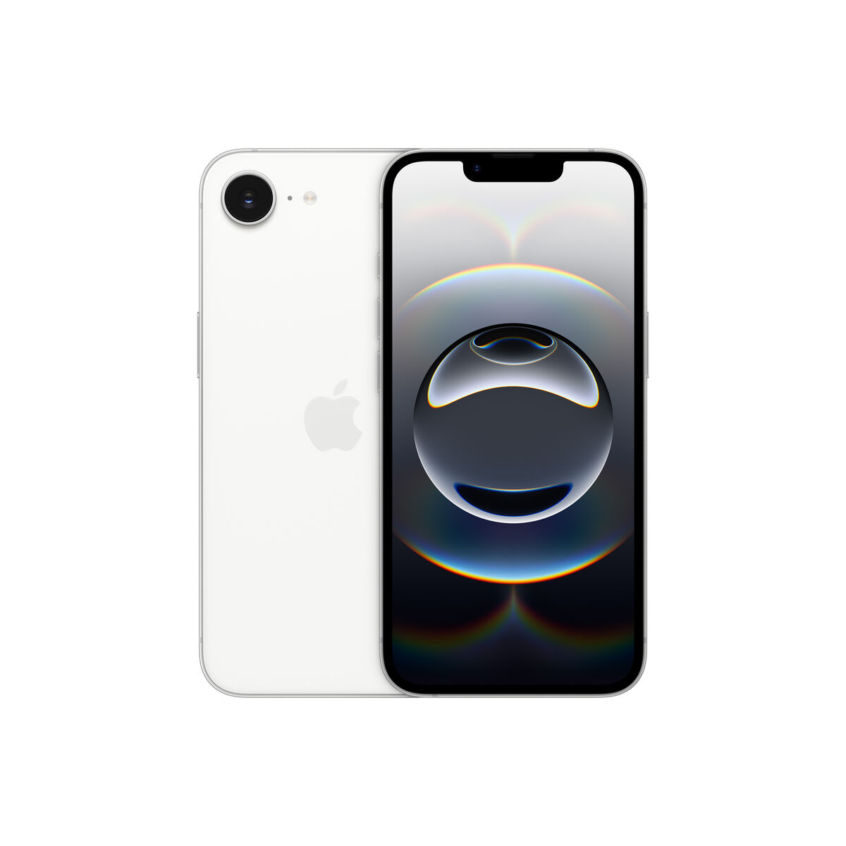 Smartphone Apple iPhone 16e Octa Core 8 GB RAM 128 GB Vit 6,1"