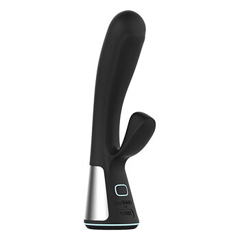 Dubbelvibrator Dual Stimulation Vibe Kiiroo Svart (18 cm)