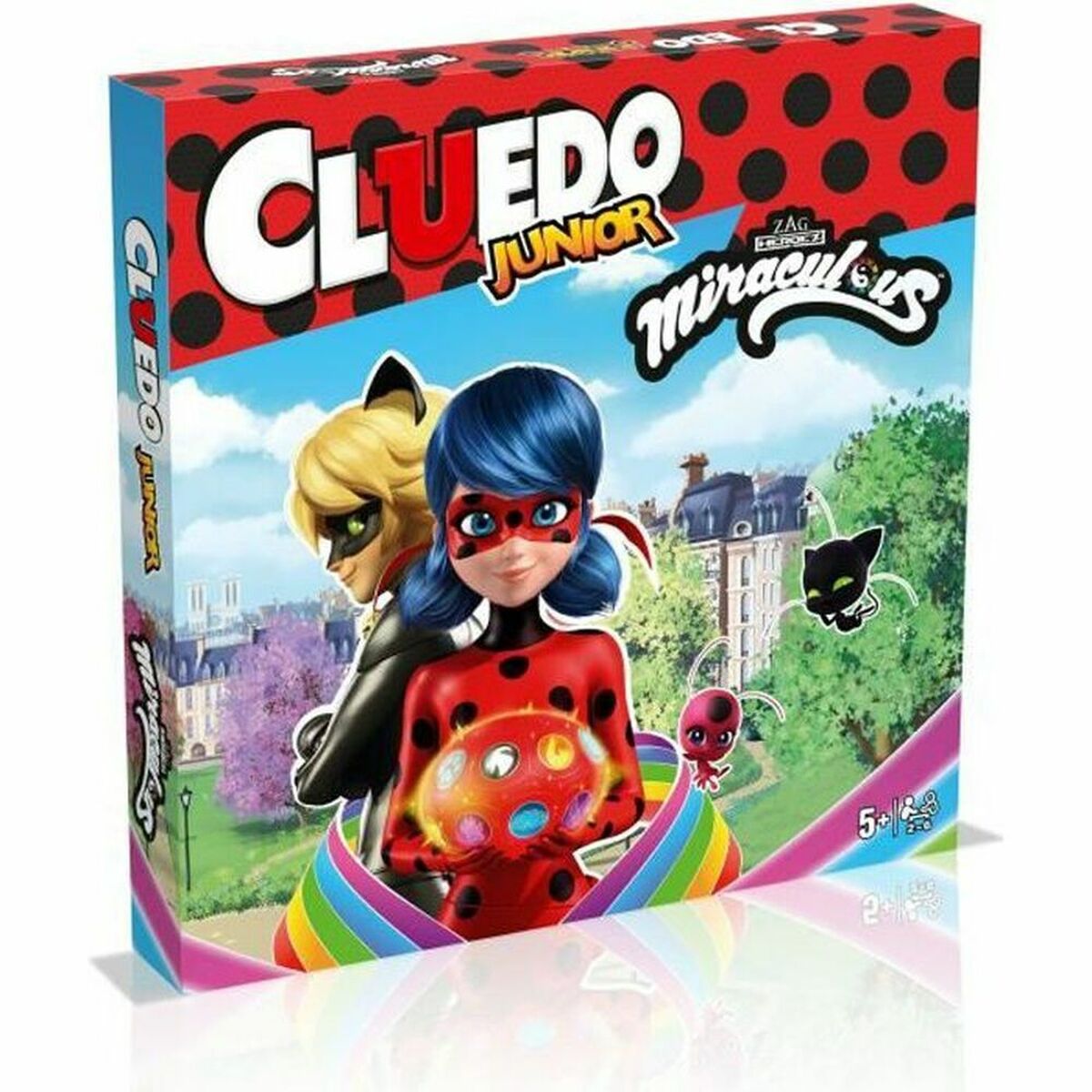 Sällskapsspel Winning Moves CLUEDO JUNIOR MIRACULOUS (FR) - 4