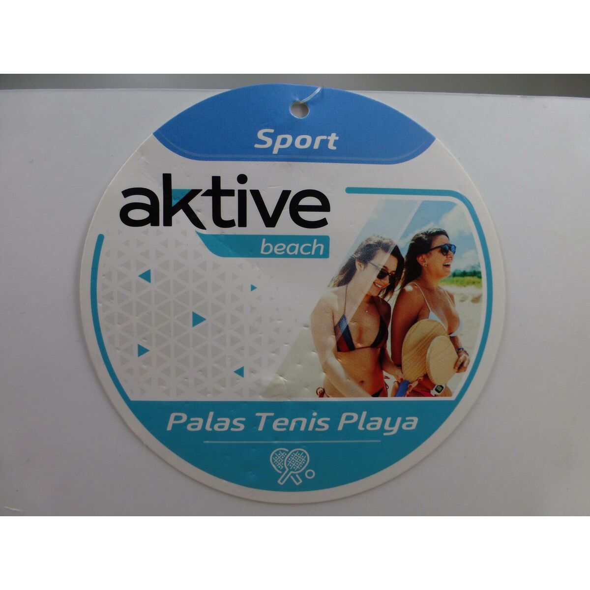 Strandspadar med boll Aktive 20 x 40 cm (12 antal) - 12