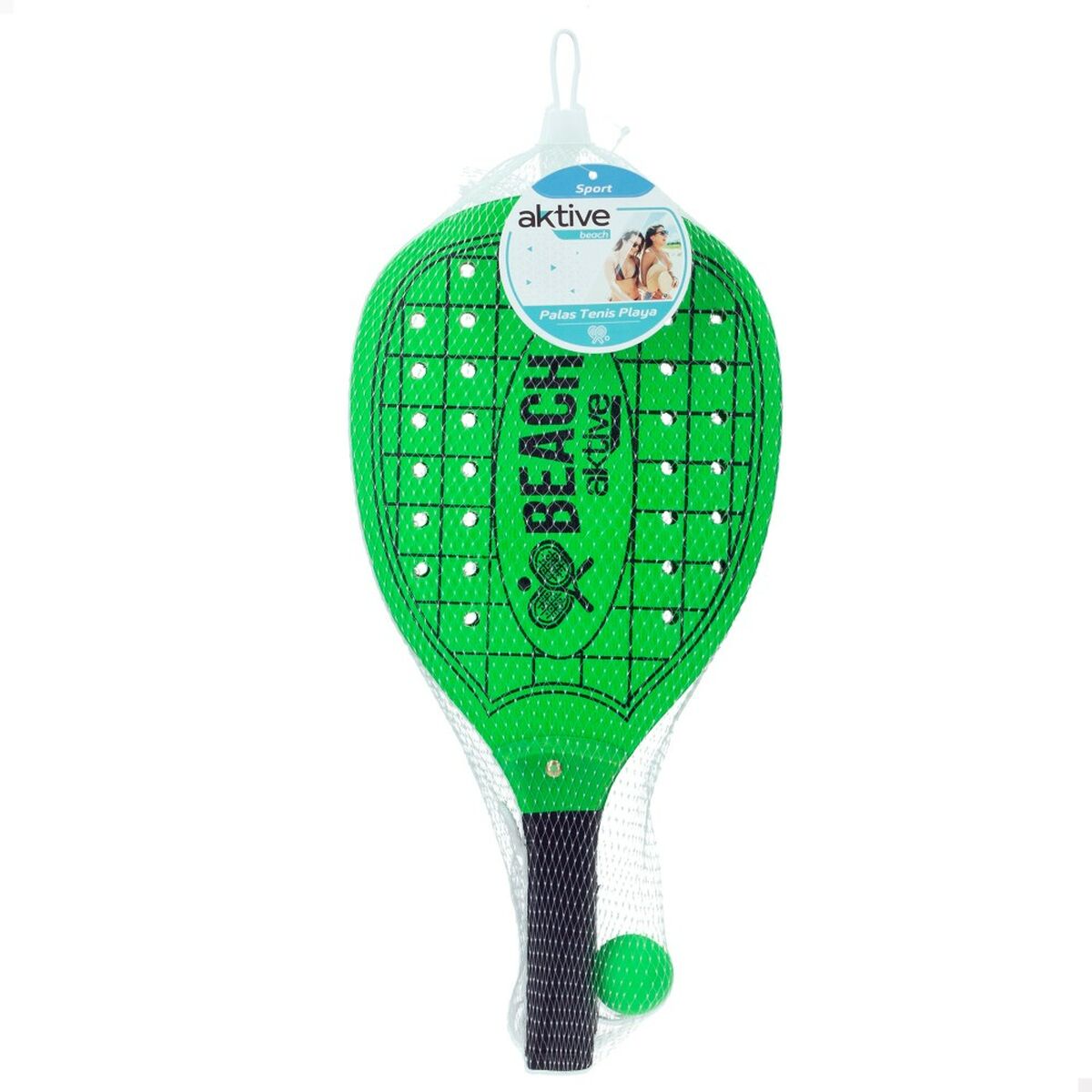 Strandspadar med boll Aktive 20 x 40 cm (12 antal) - 9