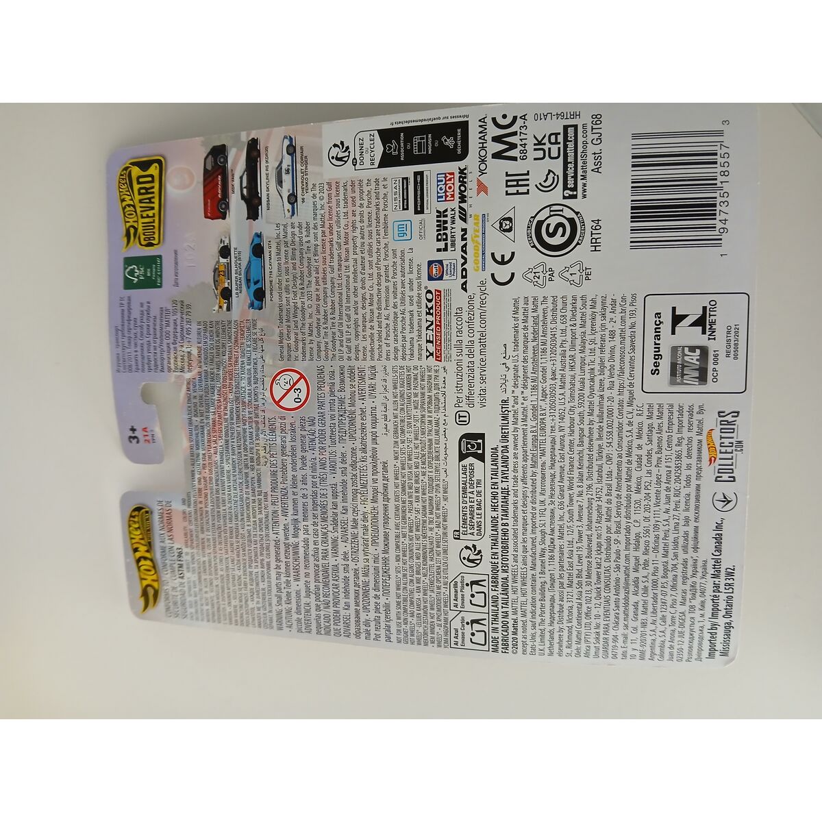 Liten leksaksbil Hot Wheels Boulevard 1:64 - 3