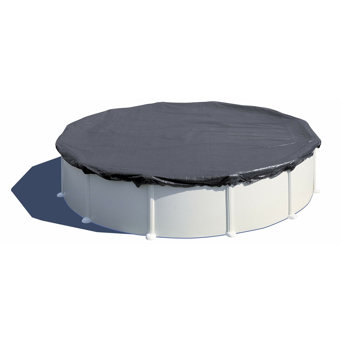 Pool Cover Gre CIPR451 Ø 460 cm Svart - 2