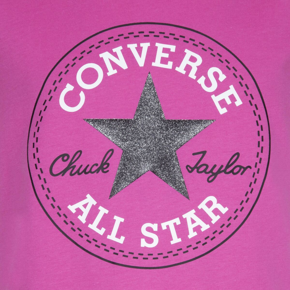 Barn T-shirt med kortärm Converse CHUCK PATCH TEE 468992 A3J Rosa - 2