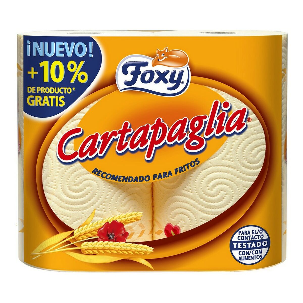 Hushållspapper Cartapaglia Foxy Cartapaglia Stekt mat (2 uds) - 3
