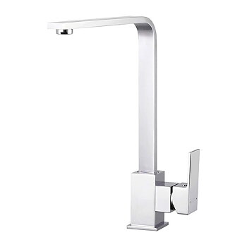 Blandare EDM 01194 Getaria Silvrig Rostfritt stål Mässing Zink