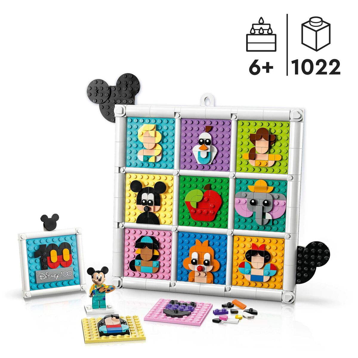 Byggsats Lego 43221 100 Years of Disney Multicolour 1022 Delar - 3