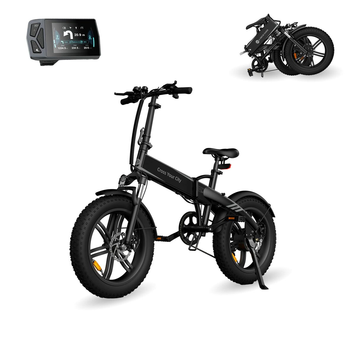 Elcykel A Dece Oasis A20F Svart 250 W 14500 mAh - 2