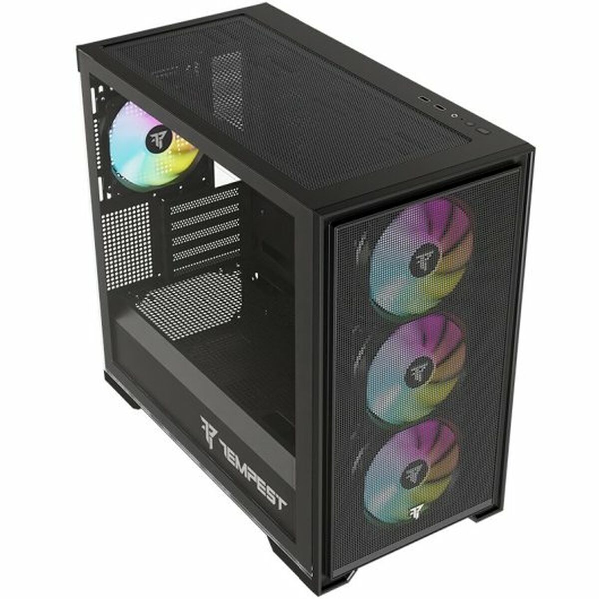 ATX Semitorn Tempest Stronghold  Svart - 4