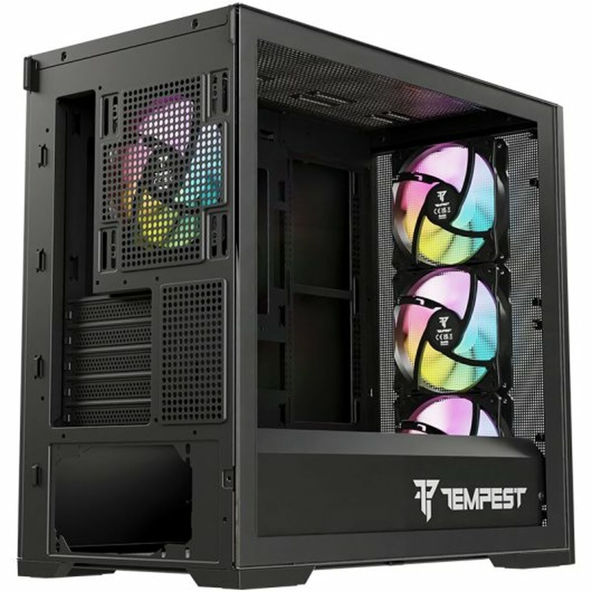 ATX Semitorn Tempest Stronghold  Svart - 5
