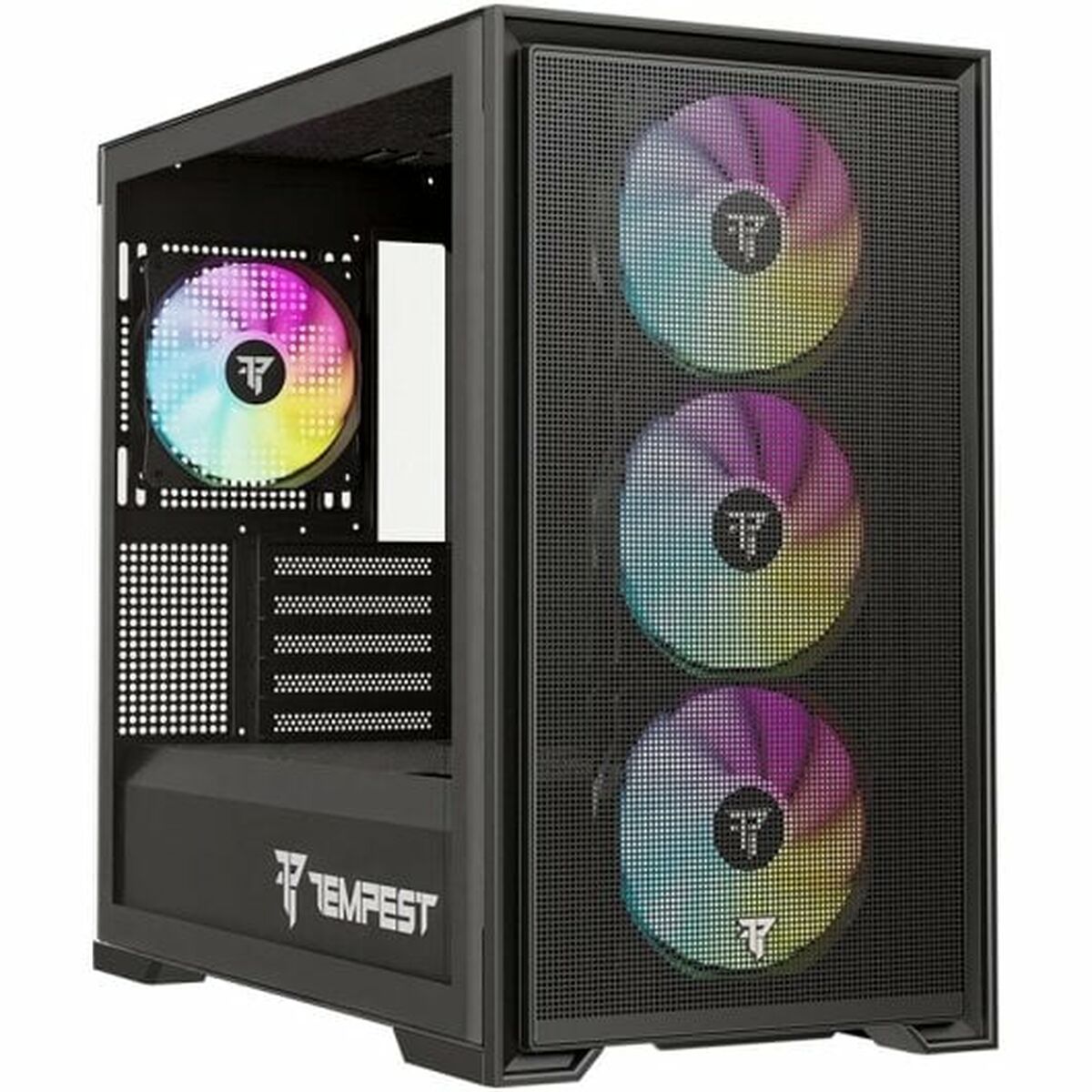 ATX Semitorn Tempest Stronghold  Svart