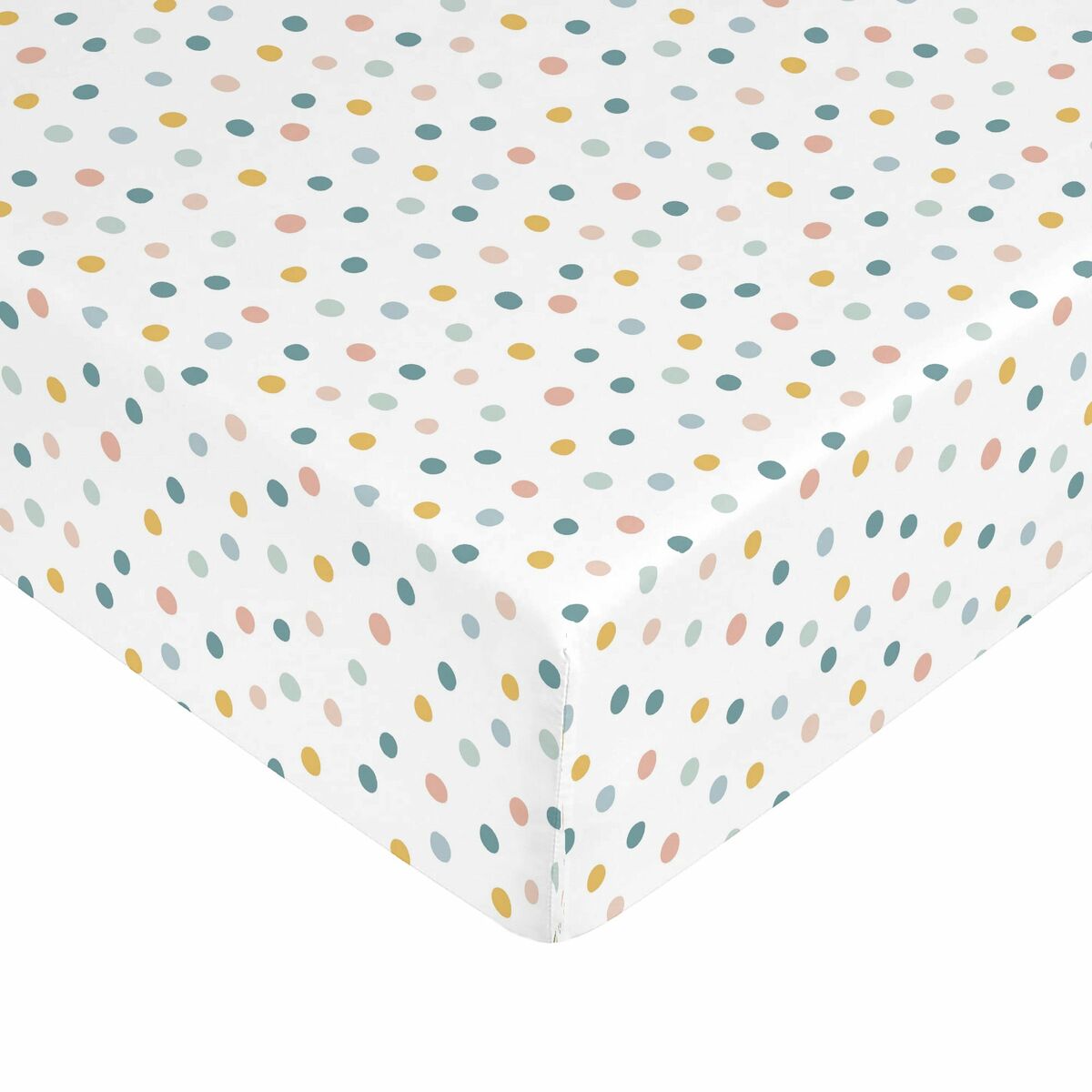 Inpassat underlakan Kids&Cotton Kibo Multicolour 105 x 200 cm - 3