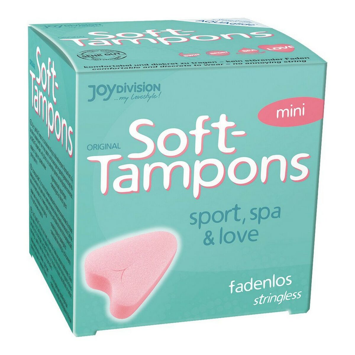 Hygienic Tampons Sport, Spa & Love Joydivision 79354 (3 pcs) Mini - 6