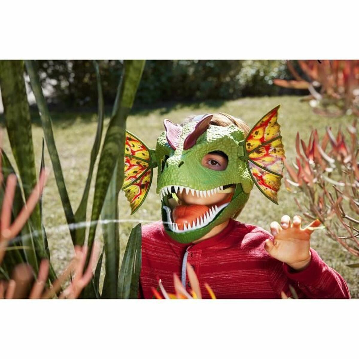 Maskeraddräkt för barn Mattel Dilophosaurus Venom Launcher - 5