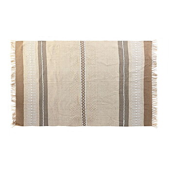Matta DKD Home Decor Brun Polyester Bomull (156 x 244 x 0,7 cm)
