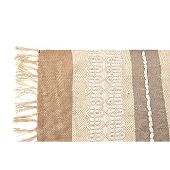 Matta DKD Home Decor Brun Polyester Bomull (156 x 244 x 0,7 cm)