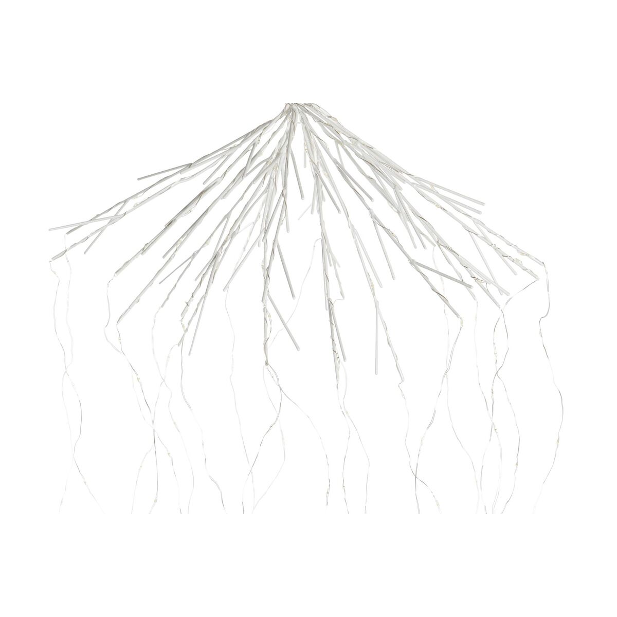 Belysning dekoration DKD Home Decor LED Ljus Vit 48 x 48 x 300 cm - 2