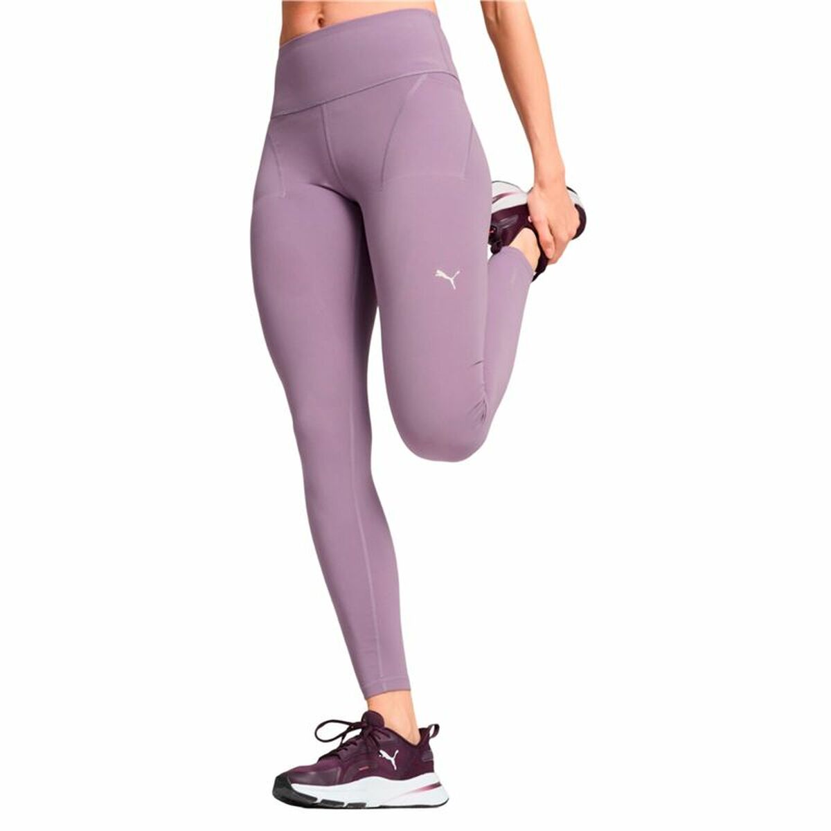 Sport-leggings, Dam Puma Cloudspun Soft Hw Fl Tight Purpur - 3