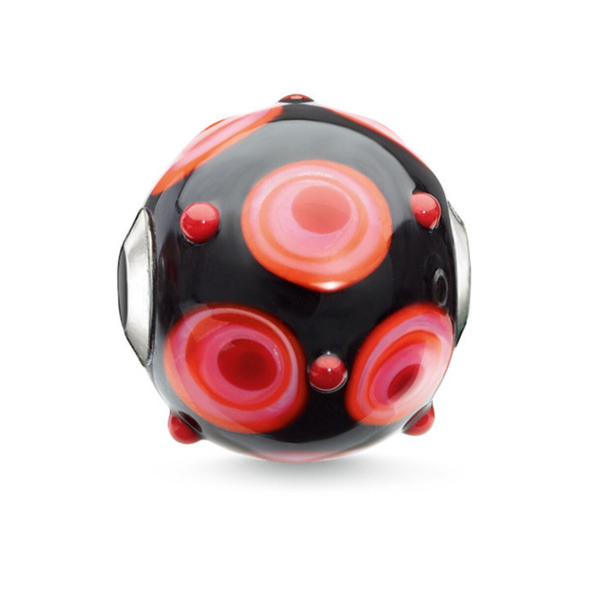 Dampärlor Thomas Sabo K0281-017-10 Röd 1,2 cm - 6