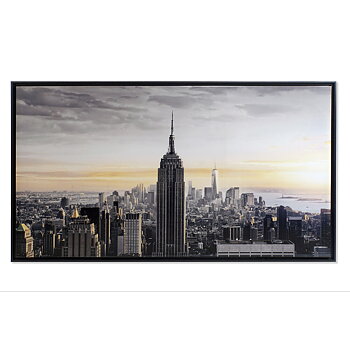 Kanvas DKD Home Decor polystyren Kanvas 144 x 3,5 x 84 cm