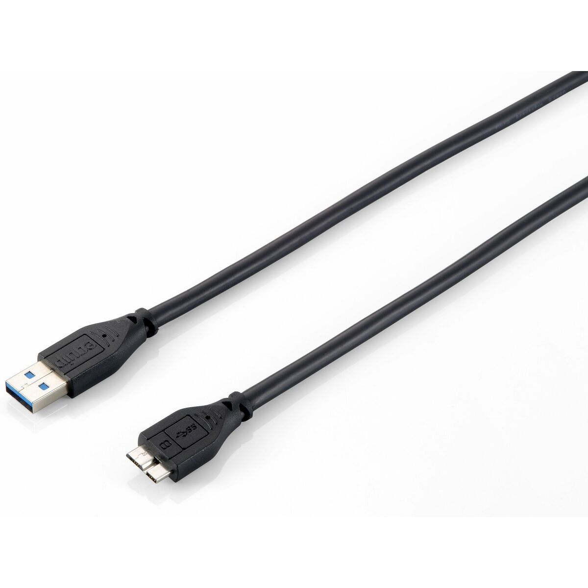 USB 3.0 A till Micro USB B Kabel Equip 128397 Svart 1,8 m - 2