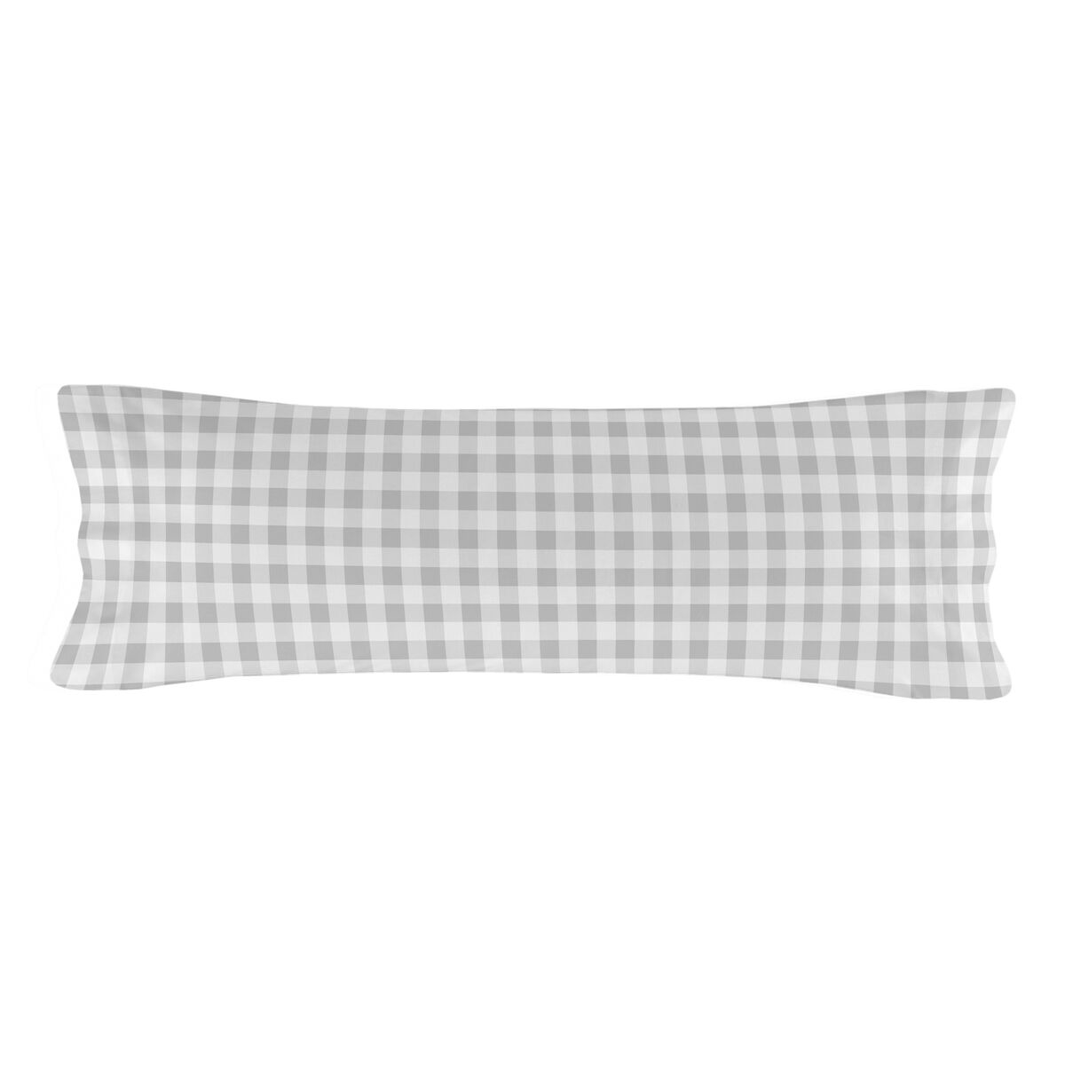 Quiltat täcke utan vadd HappyFriday Basic Kids Vichy Grå 90 x 200 cm - 9