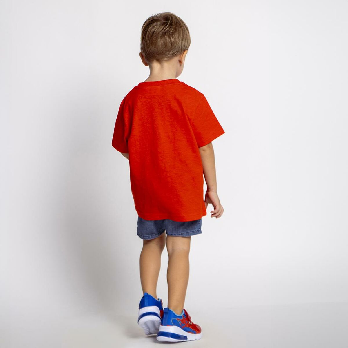 Barn T-shirt med kortärm Spider-Man Orange - 3