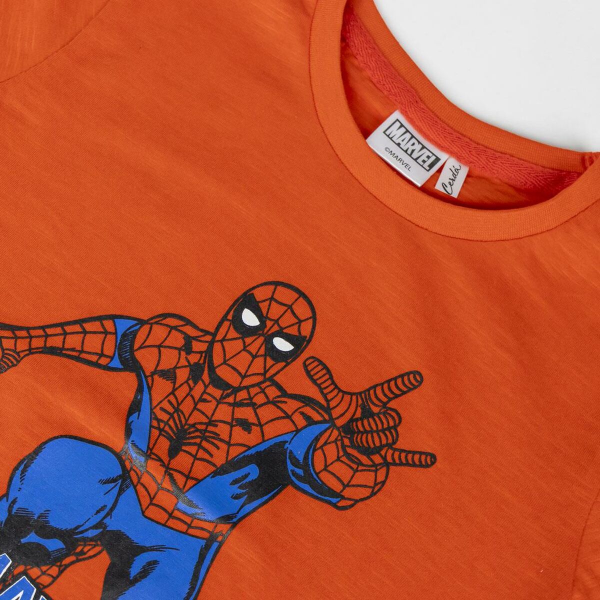 Barn T-shirt med kortärm Spider-Man Orange - 4