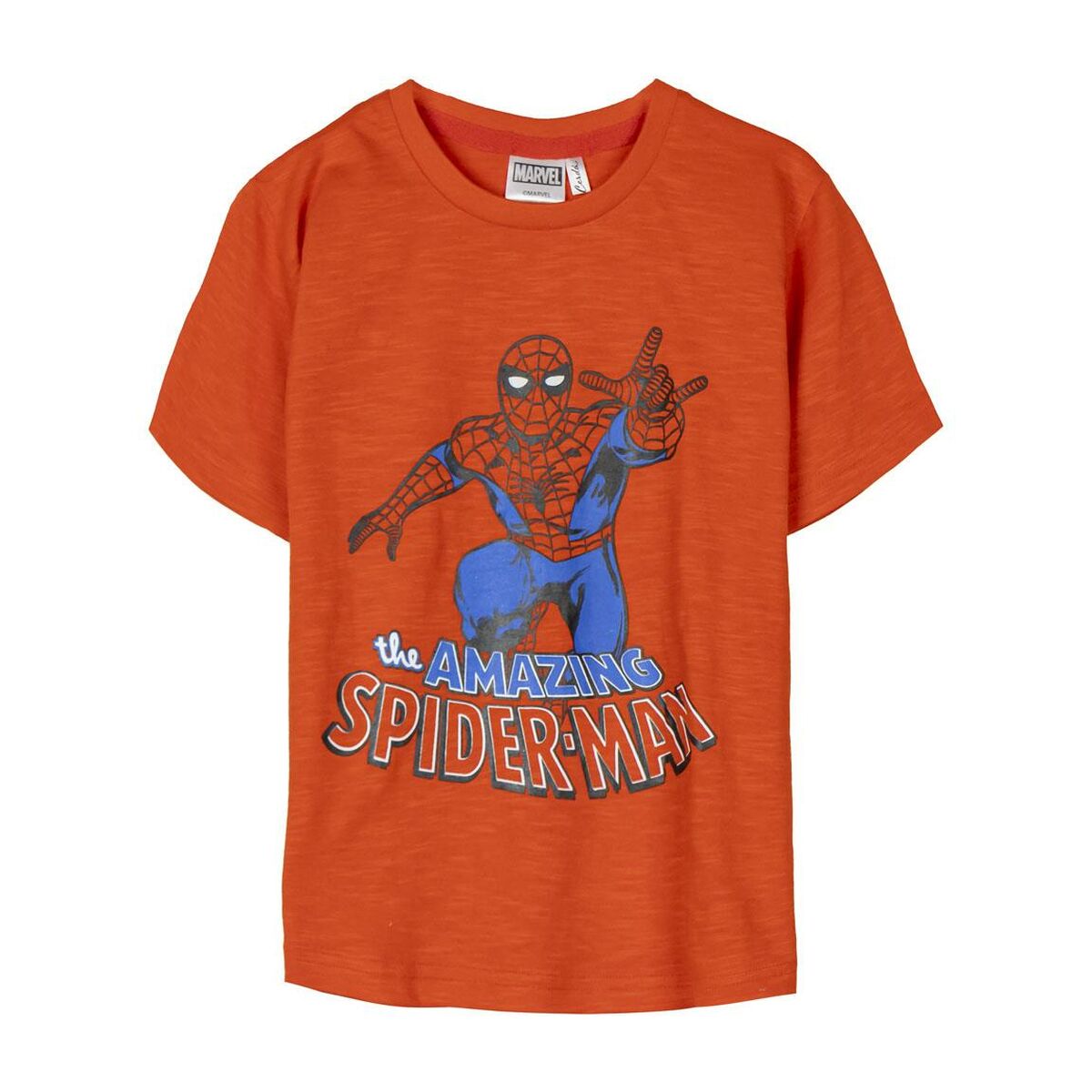 Barn T-shirt med kortärm Spider-Man Orange