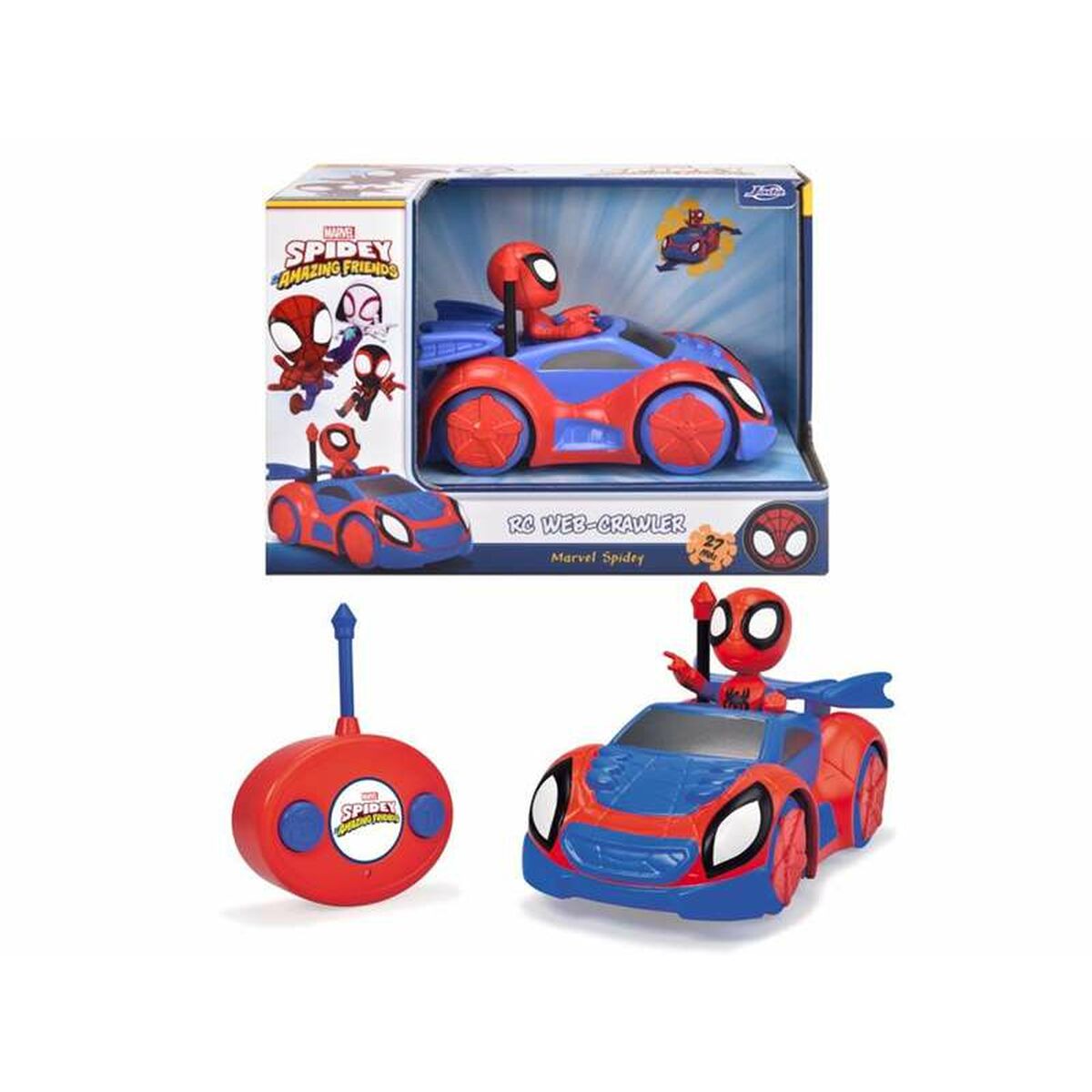 Radiostyrd bil Spidey Spidey Web Crawler 1:24 17 cm (21 x 34 x 18,5 cm) - 3